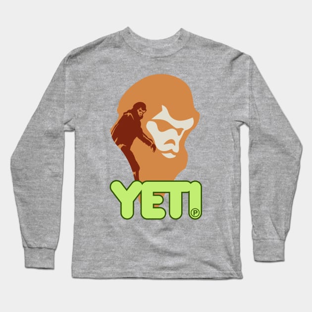 Yeti Clothes Long Sleeve T-Shirt by MBK